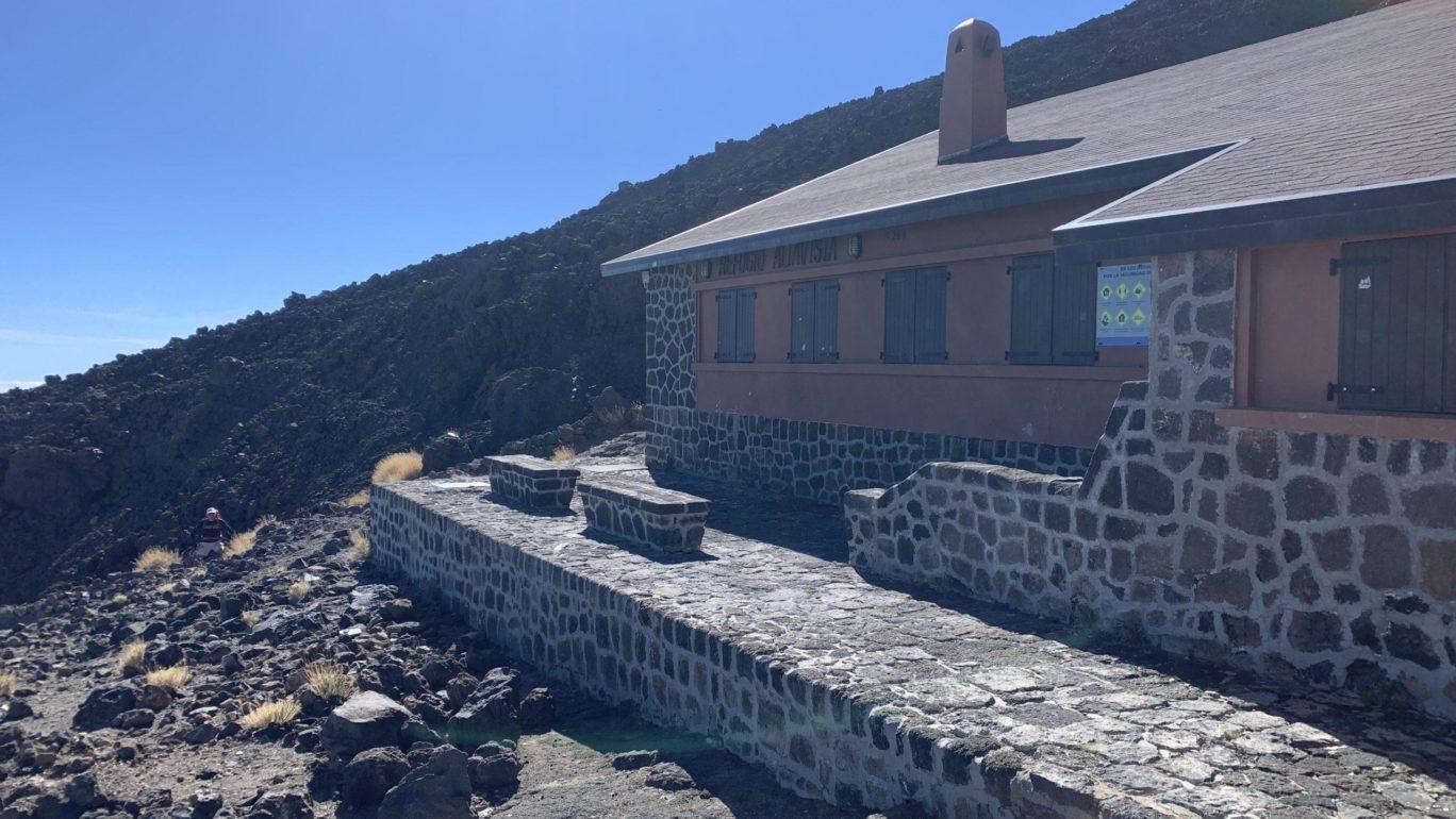 Das Refugio Altavista am Pico del Teide
